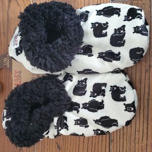 Bear slipper socks